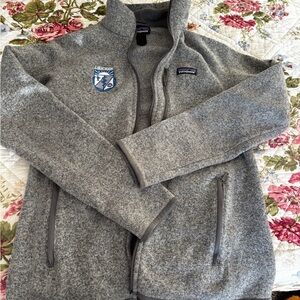 Patagonia Heather Gray Fleece Jacket LECOM